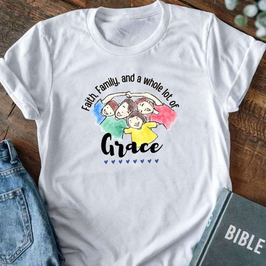 Faith, Family, Grace T-Shirt