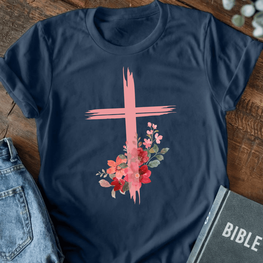 Flower Cross T-Shirt