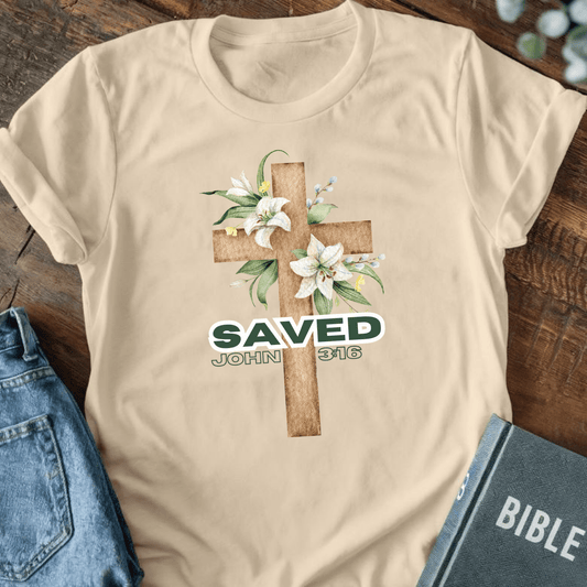 Saved Cross T-Shirt